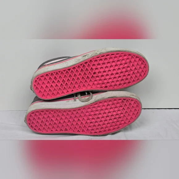 Vans Old Skool  Lace Up Low Sneakers Women's Size 8.0 / Men's Size 6.5 Gray Pink - Picture 9 of 9